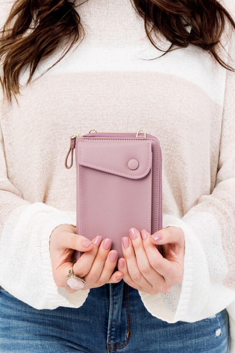Crossbody convertible wallet, Crossbody bag, Clutch, Purse, Gift for her