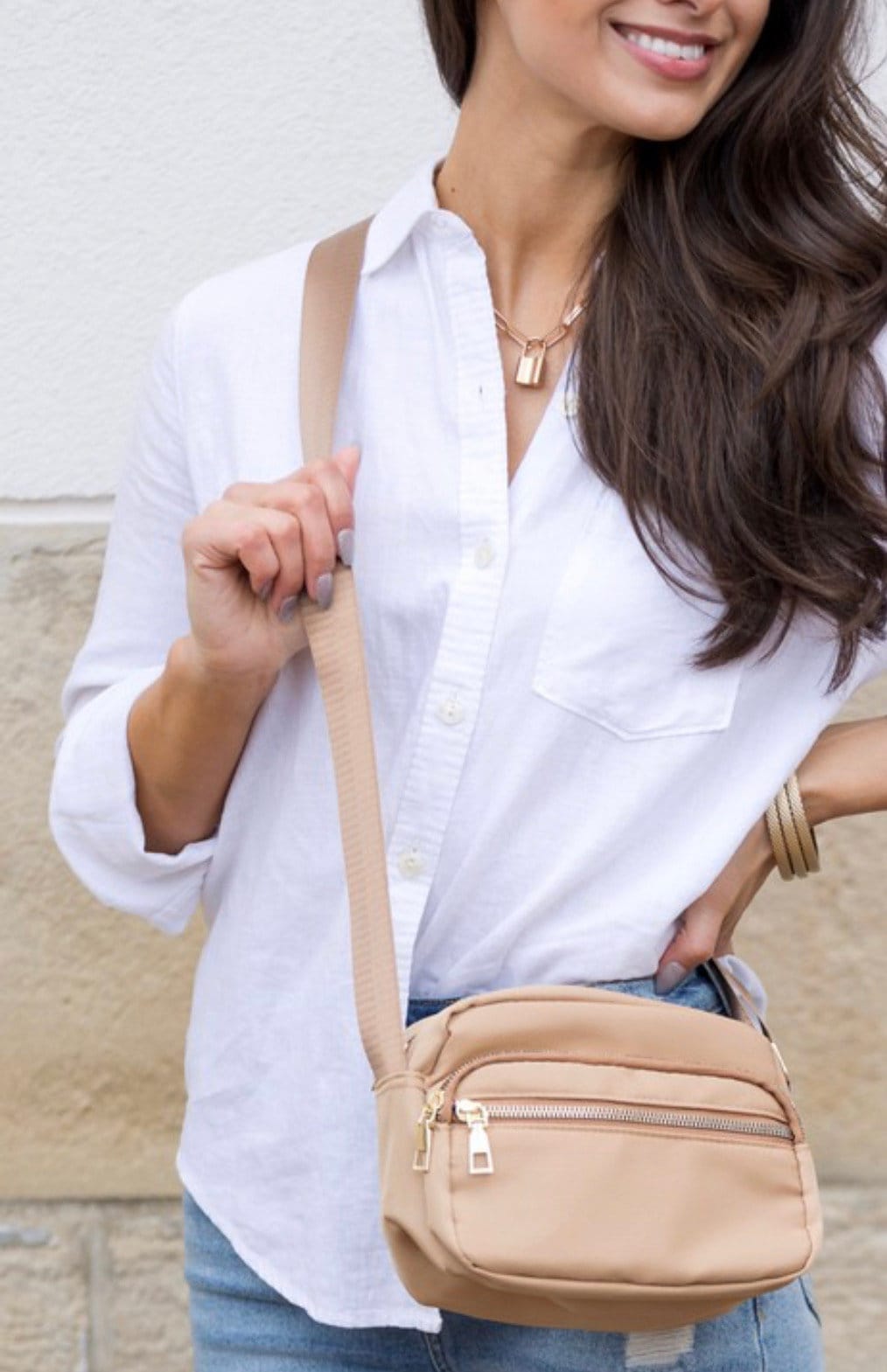 Black & butterscotch crossbody bag, sling bag, crossbody purse