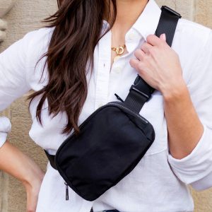 Water Resistant Nylon Belt Sling Bag in 6 colors, Roam sling bag, Fanny Pack, Outdoor Fanny pack, On the go bag, Adventure bag
